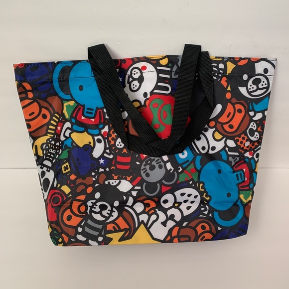 Bape Bags Bape Baby Milo Safari Tote Bags Set Of 2 Or Large Poshmark